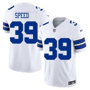 Mens #39 D-Boys Player White Ameer Speed Jerseys 322723-799 - Image 1