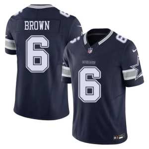 Men DC 2026 Camden Brown #6 Navy Jersey 654033-930 - Image 1