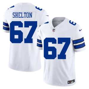 Men's 2026 Drew Shelton #67 White DC Jersey 686871-407 - Image 1