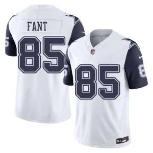Mens 2026 Princeton Fant Color Rush #85 White DAL Jersey 516677-211 - Image 1