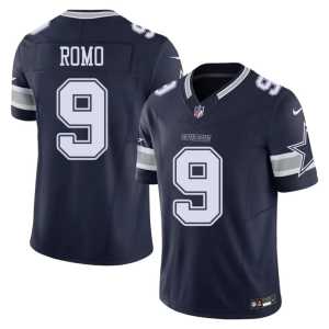 Men #9 Tony Romo DC NIL Navy Jerseys 162146-119 - Image 1