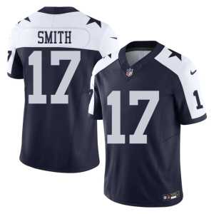 Men Alternate #17 Big D Navy Player Jaden Smith Jersey 226089-821 - Image 1