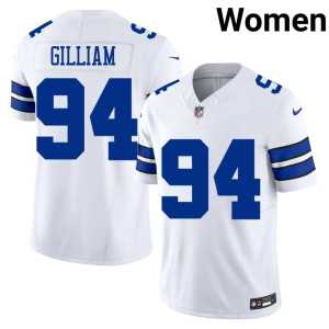 Women's Kelvin Gilliam Cowboys White Stitched #94 Jerseys 535738-449 - Image 1