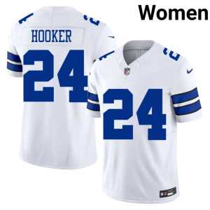 Women's White 2026-27 #24 Big D Malik Hooker Jerseys 563798-844 - Image 1