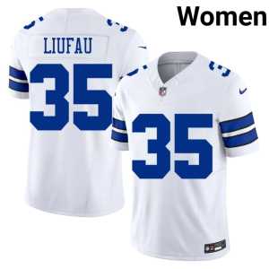 Women's Game Marist Liufau White Lone Star Cowboys #35 Jersey 362476-237 - Image 1