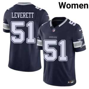 Women Game #51 Navy DC Nick Leverett Jersey 429089-856 - Image 1
