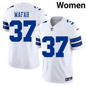 Women NIL #37 Dem Boys Phil Mafah White Jerseys 262240-774 - Image 1