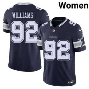 Women's Big D Quinnen Williams #92 Limited Navy Jersey 723228-575 - Image 1
