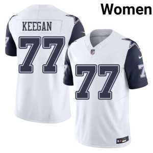 Womens 2026 Color Rush Trevor Keegan White Big D #77 Jerseys 567033-340 - Image 1