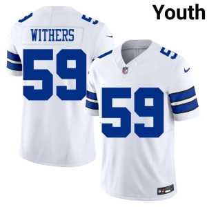 Youth DJ Withers White #59 2026 DC Jerseys 391468-773 - Image 1