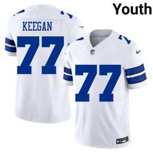 Youth Trevor Keegan Limited Dem Boys #77 White Jerseys 818445-400 - Image 1